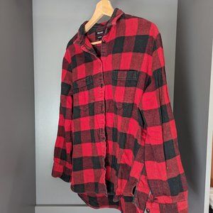 Buffalo check flannel shirt
